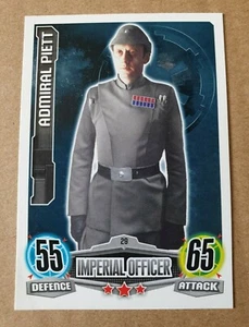 Star Wars KEN COLLEY Signed ADMIRAL PIETT Topps Force Attax Card TESB ROTJ - Picture 1 of 2