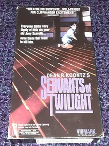 Servants Of Twilight Rare HTF VHS Horror Thriller Suspense Vidmark Release - Picture 1 of 6