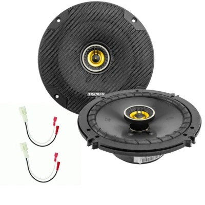 2001-2018 Hyundai Santa Fe Kicker Front Door Speaker Replacement Package - Image 1 of 4