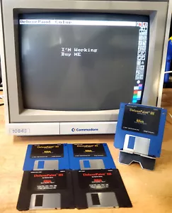 AMIGA EA's Deluxe Paint III Software Disks 1000/2000/3000/4000/1200/500/600 - Picture 1 of 2