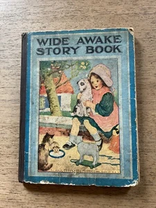 The Wide Awake Story Book Jolly Stories for Boys&Girls ,1918,Antique Book, Nice - Picture 1 of 10