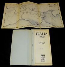 NORTHERN ITALY 1950 DUTCH ARCHITECTURE GUIDE BOOK & FOLD-OUT MAPS ITALIA STYLOS