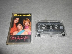 Tape Cassette - 80s - EXPOSE - WHAT YOU DONT KNOW - ORIGINAL - RARE - Picture 1 of 1