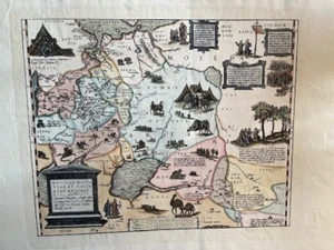 Ortelius Map of Russia 1603 Reproduction print - Picture 1 of 1