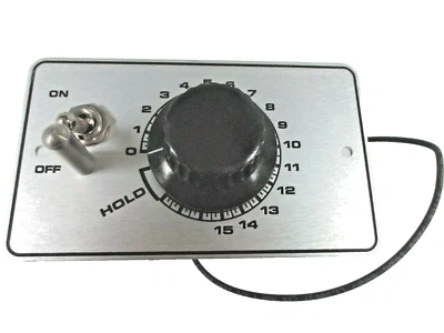 Conjunto de interruptor mezclador y temporizador Hobart A200T.  Grabado Final unos años versión más amplia. Foto 1 de 4