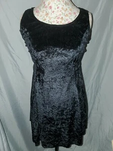SALE*Black Velvet-like Dress sz 11. Nordstrom. - Picture 1 of 2