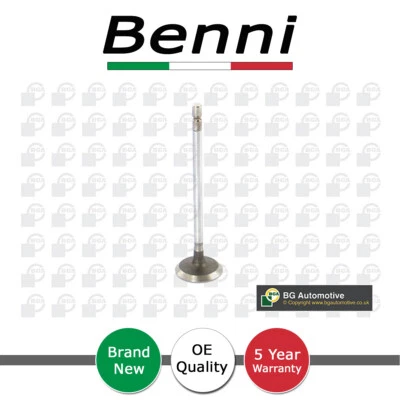 Inlet Intake Valve Benni Fits Chevrolet Spark 2010- Aveo 2008- 1.0 1.2 96463002 - Image 1 of 3