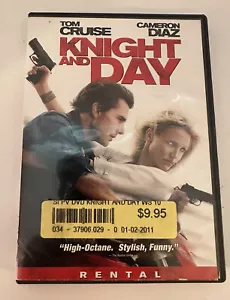 KNIGHT and DAY “DVD” Tom Cruise & Cameron Diaz “High-Octane, Stylish, Funny." - Picture 1 of 2