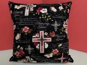 Cushion Amazing Grace Religious Christian Gift Australian Made - Picture 1 of 8