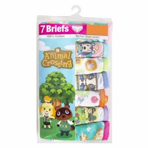PAQUETE 7 ROPA INTERIOR NIÑAS - ANIMAL CRUCE TALLA 6 - BRAGAS CORTAS DISNEY CALZONES X7 - Imagen 1 de 1