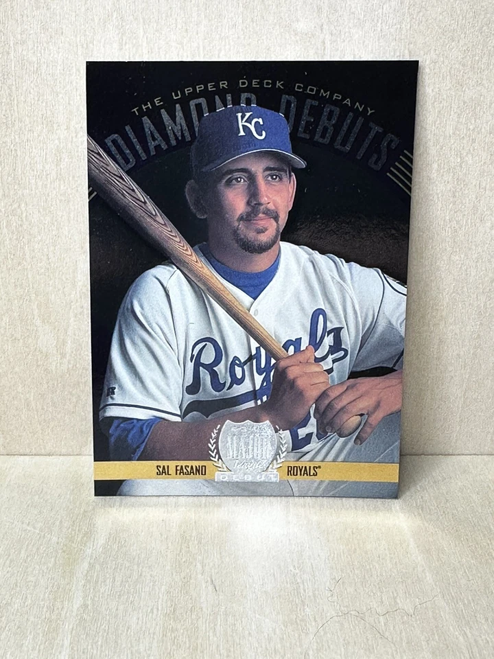 1996 Upper Deck Diamond Debut Sal Fasano #260 Royals - Image 1 of 2