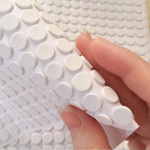 Self-Stick Pads Protect Furniture Tabletop & Cabinet Bumper for potted ornament - Bild 1 von 12