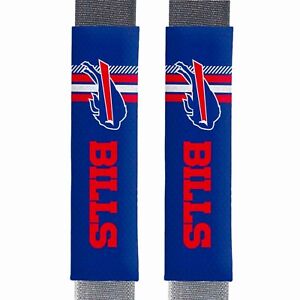 NEW NFL Buffalo Bills Seat Belt Pads Shoulder Protector Universal - Pair