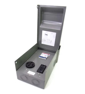 Conexión eléctrica de panel de alimentación temporal para autocaravana 50A + 20A - Imagen 1 de 9