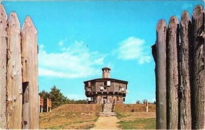 Fort Edgecomb Memorial Maine Postcard Unposted - Picture 1 of 2