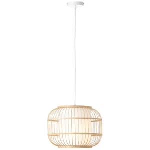 Brilliant Bones Pendel Hänge Decken Leuchte Lampe Bambus Holz Natur dimmbar E27 - Bild 1 von 4