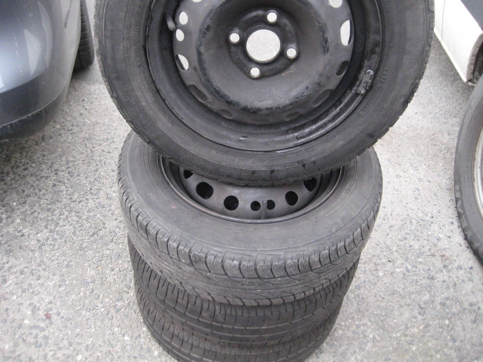 Satz Som-Reifen Opel Corsa-C 14 Zoll Bj.10/00 bis 08/06 - Bild 1 von 1