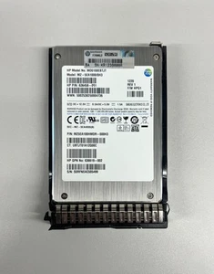 653112-B21 HPE SAMSUNG 100GB 3G SATA 2.5" SFF SDD SOLID STATE DRIVE MZ5EA100HMDR - Afbeelding 1 van 2