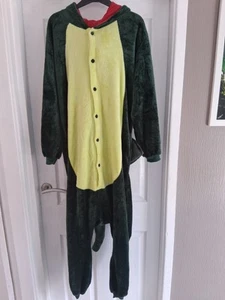 Adult Dinosaur One piece Size Medium Excellent Condition - Picture 1 of 9