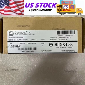 Modulo ingresso DC 24V CompactLogix AB 1769-IQ32 nuovo sigillato 1769IQ32 US esentasse - Foto 1 di 4
