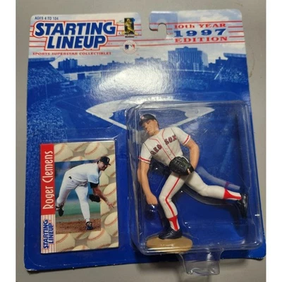 1997 MLB Starting Lineup Roger Clemens Boston Red Sox Action Figure. - Image 1 of 2