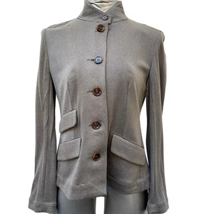 Blazer para mujer Sundance mezcla de lana Park Petite XS gris nuevo sin etiquetas - Imagen 1 de 4