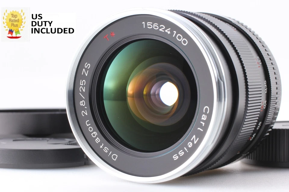 Rare [ Top MINT / Hood ] ZEISS Distagon T * 25mm f2.8 ZS M42 Screw From JAPAN - Image 1 of 4