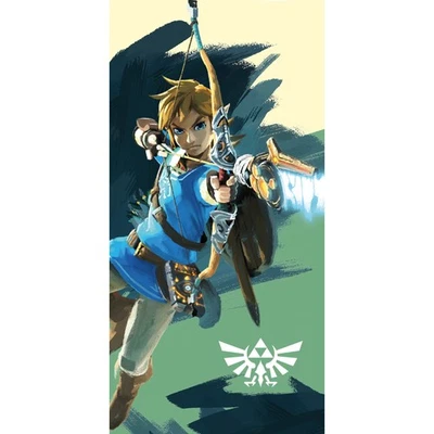 The Legend of Zelda Bath Towel Link Arrow 75x150cm Beach Towel Hand Towel - Image 1 of 4