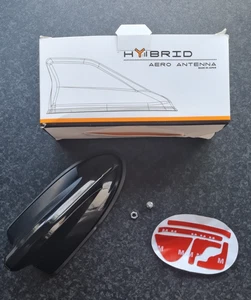 Antenna auto Hybrid Shark Fin - Nera - Aggiornamento antenna tetto aerodinamico - Foto 1 di 11