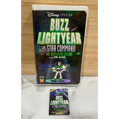 Disney VHS Buzz Lightyear of Star Command Kids Family & Collectible Pin - Image 1 of 4