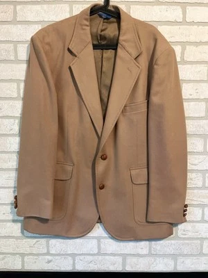 Vintage Pendleton Blazer Men 44 Woolen Mills Brown Sport Coat Jacket  - Image 1 of 4