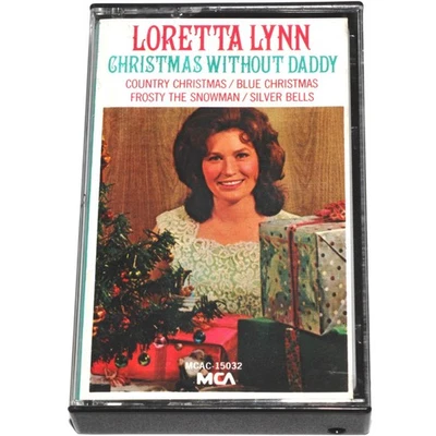 Loretta Lynn - Christmas Without Daddy (Cassette Tape 1987) Country PLAY TESTED - Image 1 of 4