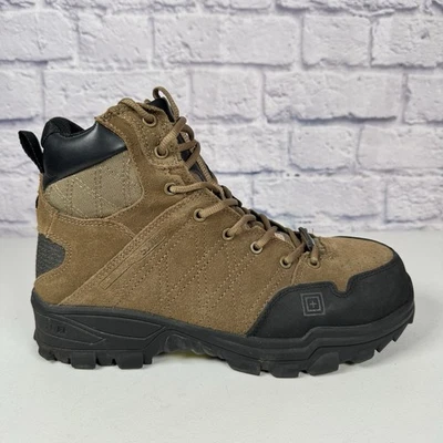 Botas tácticas de excursionista con cable 5.11 para hombre talla 9 coyote tácticas senderismo usadas en excelente estado usadas una vez Foto 1 de 4