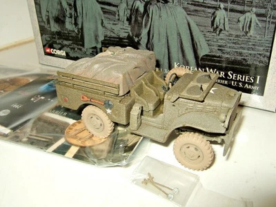 Corgi US51703 Korean War Dodge WC51 3/4 Ton Weapons Carrier Diecast Model 1:43 - Image 1 of 4