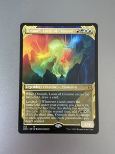 OMNATH, LOCUS OF CREATION SHOWCASE Zendikar Rising NM MTG Magic The Gathering - Picture 1 of 1