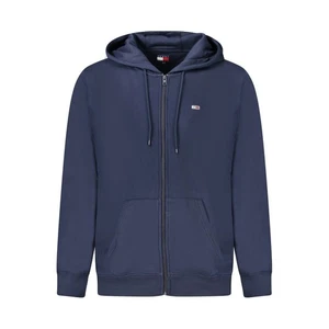 Tommy Hilfiger Blue Cotton Men Sweater - Foto 1 di 2