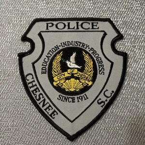 Police Chesnee patch Patches Uniform Education Industry Progress Since 1911 SC - Picture 1 of 6
