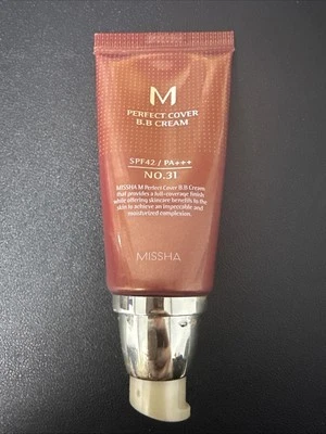 Missha M Perfect Cover BB Cream  SPF42 PA+++ (No. 31) Exp. 08/2027 - Image 1 of 3