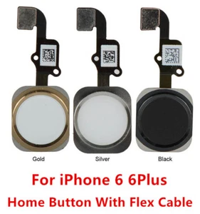 OEM Home Button Flex Ribbon Cable Assembly for iPhone 6 / 6 Plus ( No Touch ID ) - Bild 1 von 1
