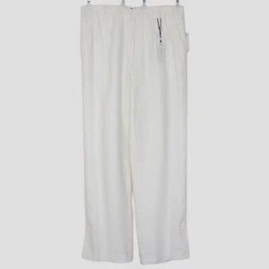 Sanctuary Noho Schlitz Knöchelhose Hose Größe 30 weiß elfenbein gefüttert neu mit Etikett $ 129 - Bild 1 von 16