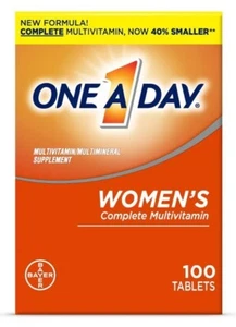 One A Day Women's Complete Multivitamin 100 Tablets EXP 10/2025 - Picture 1 of 1