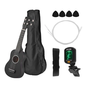 21 inch Soprano guitar ukulele string instrument Kit with bag guitar tuner D7Z2 - Picture 1 of 11