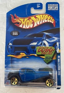 Hot Wheels 1932 Bugatti Type 50 #205 Brand New Diecast Car 2002 - Picture 1 of 5