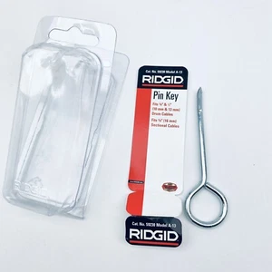 RIDGID 59230 COUPLING PIN KEY STEEL FITS 3/8" &1/2" DRUM CABLES- 5/8" SEC CABLES - Picture 1 of 3