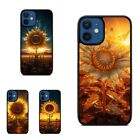 golden wheat field sunflower For Apple iPhone 14 15 Pro XS Max Plus