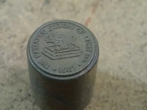 Antike Stanzform Kochfelder Prägung Schmuck Batakenio Lichtsucher 1927 - Bild 1 von 4