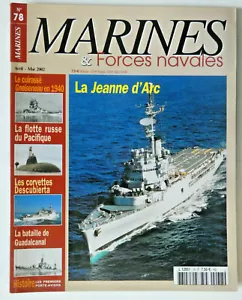MARINES MAGAZIN 78 SCHIFF JEANNE D'ARC PANZERSCHIFF GNEISENEAU CORVETTE DISCOVERT - Bild 1 von 1