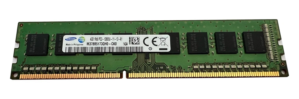 DDR3  RAM Samsung M378B5173QHO-CKO / 4GB Speicher 1Rx8 PC3-12800U-11-13-A1 - Bild 1 von 1