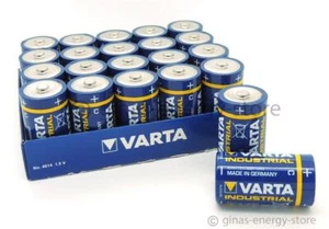 20 x Varta Industrial Baby C MN1400 C LR14 4014 1,5V Batterien NEU - Bild 1 von 2