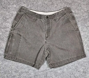 Columbia Vertex Herrenshorts 38"x7,5" grün grau Reißverschluss Seitentasche 100 % Baumwolle - Bild 1 von 9